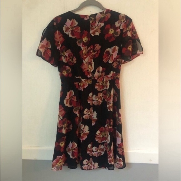 Madewell Dress Tulip Sleeve Mini Dress in French Rose - Picture 6 of 10